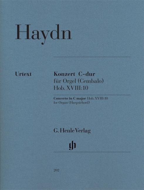 Kniha Konzert für Orgel (Cembalo) mit Streichinstrumenten C-dur Hob. XVIII:10 (Erstausgabe) Joseph Haydn