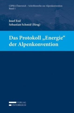 Könyv Das Protokoll "Energie" der Alpenkonvention Josef Essl