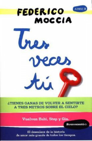 Kniha Tres veces tú Federico Moccia
