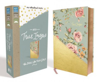 Book NIV, True Images Bible, Imitation Leather, Blue/Gold: The Bible for Teen Girls Livingstone Corporation