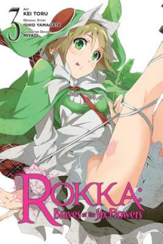 Kniha Rokka: Braves of the Six Flowers, Vol. 3 (manga) Ishio Yamagata