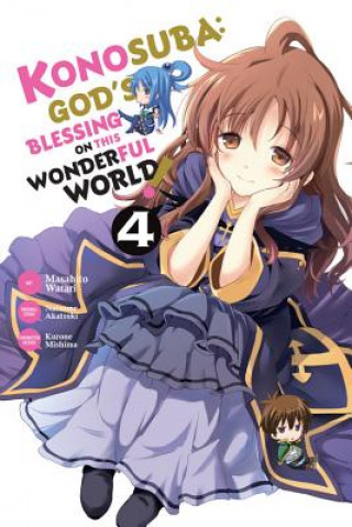 Könyv Konosuba: God's Blessing on This Wonderful World!, Vol. 4 (manga) Natsume Akatsuki