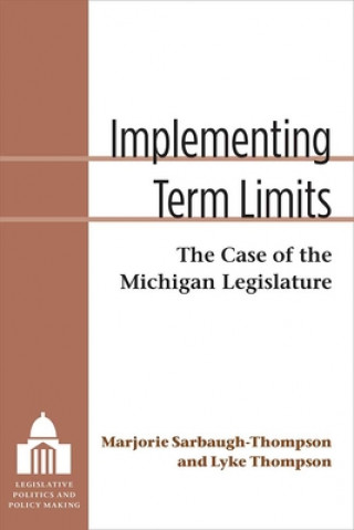 Book Implementing Term Limits Marjorie Ellen Sarbaugh-Thompson