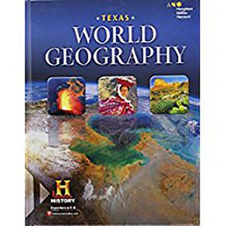 Книга HMH WORLD GEOGRAPHY TEXAS /E Holt Mcdougal