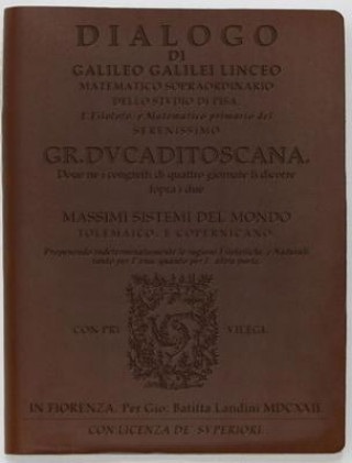 Libro Dialogo by Galileo: Dark Brown Lined Journal Discovery Books LLC