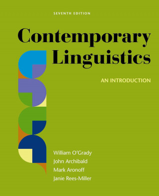 Könyv CONTEMPORARY LINGUISTICS William O'Grady