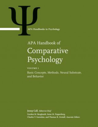 Książka APA Handbook of Comparative Psychology 