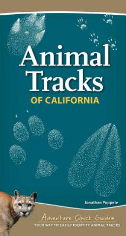 Knjiga Animal Tracks of California Jonathan Poppele