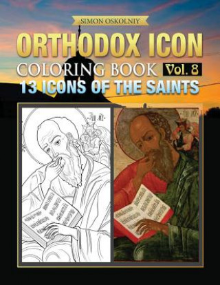 Kniha ORTHODOX ICON COLOR BK VOL 8 Simon Oskolniy