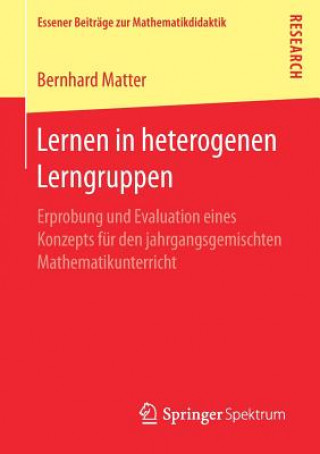 Knjiga Lernen in Heterogenen Lerngruppen Bernhard Matter