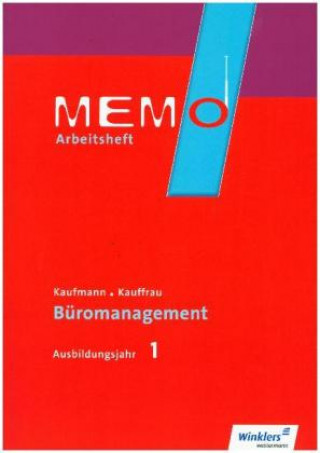 Knjiga MEMO 1. Ausbildungsjahr: Arbeitsheft Jürgen Gratzke