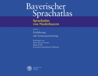 Kniha Sprachatlas von Niederbayern (SNiB). Bd.1 Hans-Werner Eroms