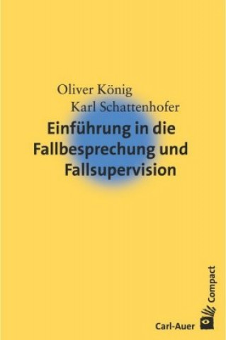 Kniha Einführung in die Fallbesprechung und Fallsupervision Oliver König