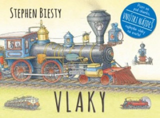 Kniha Vlaky Stephen Biesty