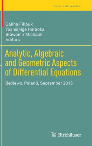 Könyv Analytic, Algebraic and Geometric Aspects of Differential Equations Galina Filipuk