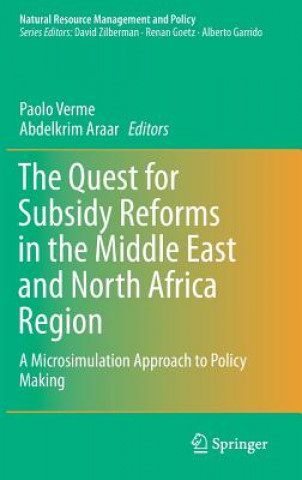 Könyv Quest for Subsidy Reforms in the Middle East and North Africa Region Paolo Verme