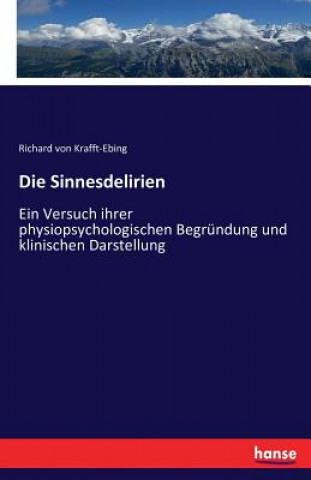 Könyv Sinnesdelirien Richard Von Krafft-Ebing