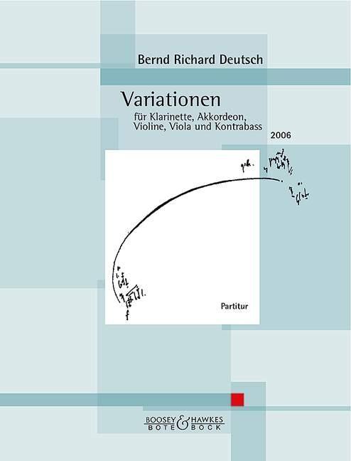 Kniha Variationen Bernd Richard Deutsch