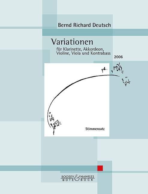 Book Variationen Bernd Richard Deutsch