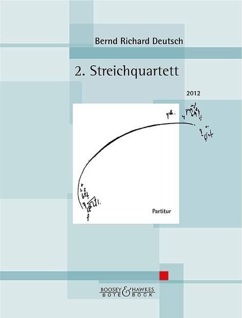 Kniha 2. Streichquartett Bernd Richard Deutsch