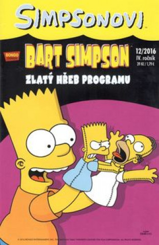 Knjiga Bart Simpson Zlatý hřeb programu Matt Groening