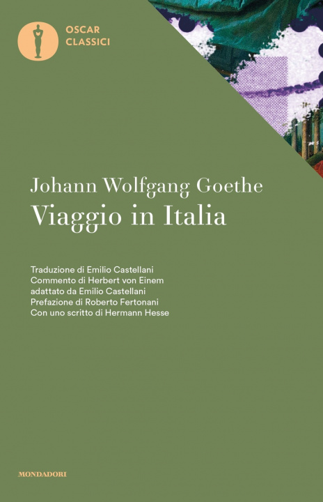 Knjiga Viaggio in Italia J. Wolfgang Goethe