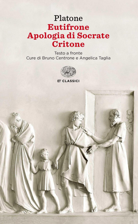 Kniha Eutifrone-Apologia di Socrate-Critone. Testo greco a fronte Platone