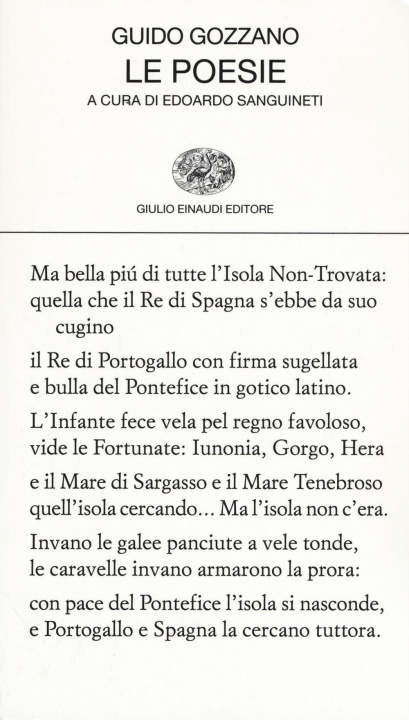 Kniha Le poesie Guido Gozzano