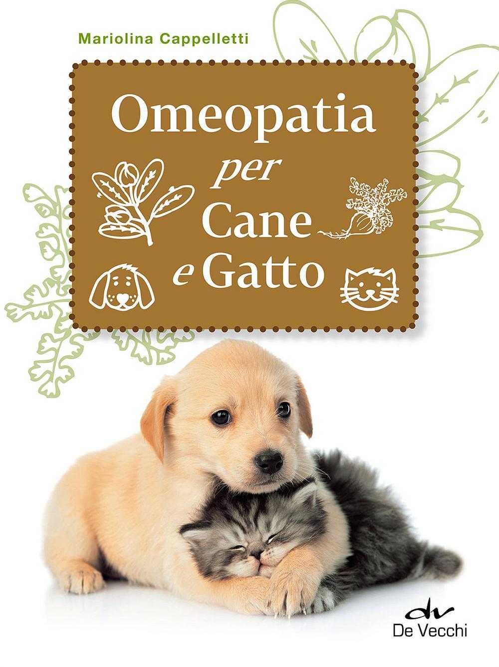 Knjiga Omeopatia per cane e gatto Mariolina Cappelletti