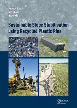 Kniha Sustainable Slope Stabilisation using Recycled Plastic Pins Sahadat Hossain