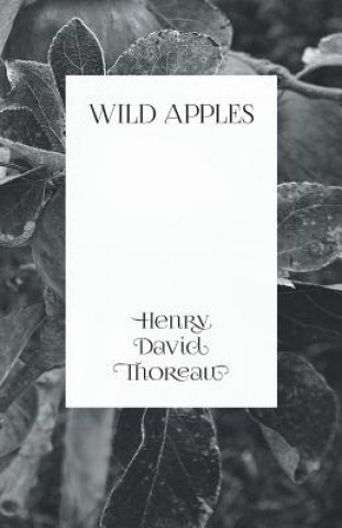 Buch Wild Apples Henry David Thoreau