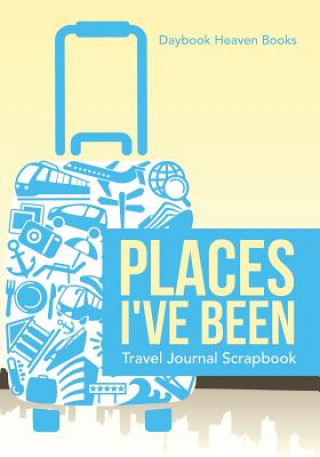 Carte Places I've Been Travel Journal Scrapbook DAYBOOK HEAVEN BOOKS
