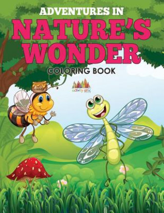 Carte Adventures in Nature's Wonder Coloring Book Activity Attic