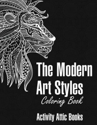 Carte Modern Art Styles Coloring Book ACTIVITY ATTIC  BOOK