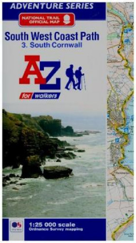 Книга SW Coast Path South Cornwall Adventure Atlas 