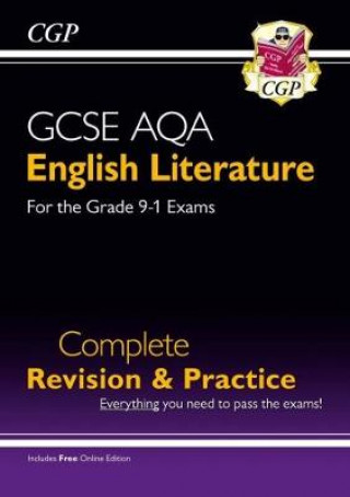 Könyv New GCSE English Literature AQA Complete Revision & Practice - includes Online Edition CGP Books