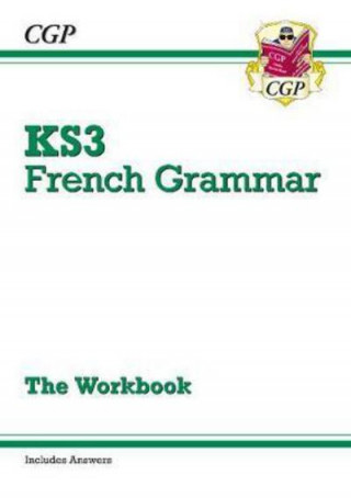 Könyv KS3 French Grammar Workbook (includes Answers) CGP Books