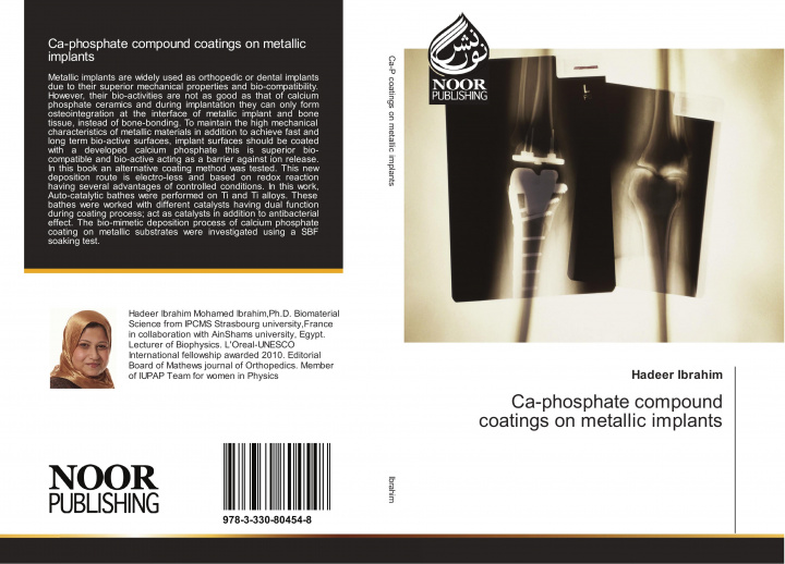 Knjiga Ca-phosphate compound coatings on metallic implants Hadeer Ibrahim