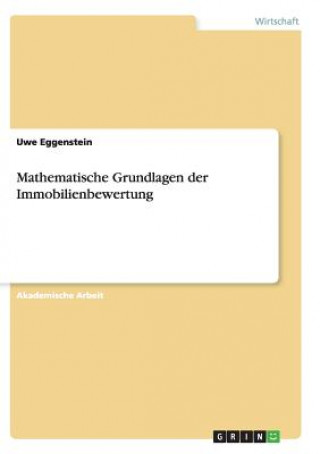 Libro Mathematische Grundlagen der Immobilienbewertung Uwe Eggenstein