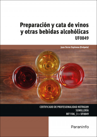 Książka Preparación y cata de vinos y otras bebidas alcohólicas FERRER ESPINOSA