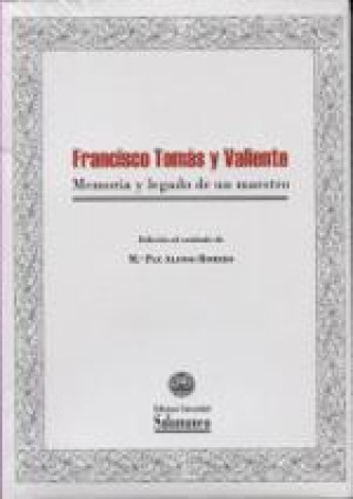 Knjiga Francisco Tomás y Valiente 