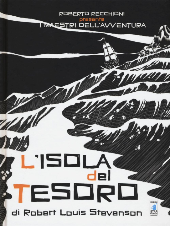 Kniha L'isola del tesoro da Robert Louis Stevenson Michele Monteleone