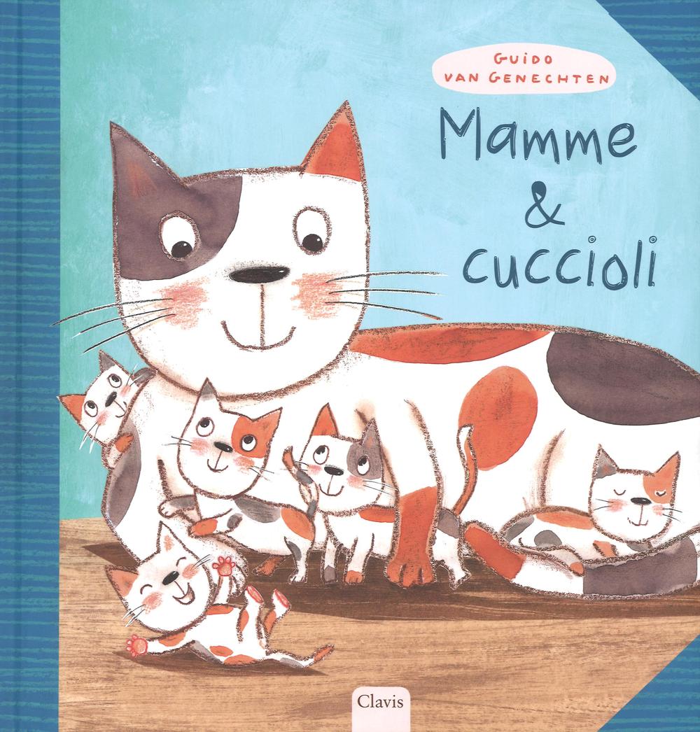 Knjiga Mamme & cuccioli Guido van Genechten