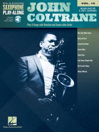 Carte Saxophone Play-Along Volume 10 John Coltrane