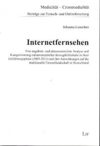 Knjiga Internetfernsehen Johanna Leuschen