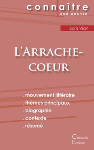 Könyv Fiche de lecture L'Arrache-coeur de Boris Vian (Analyse litteraire de reference et resume complet) Boris Vian