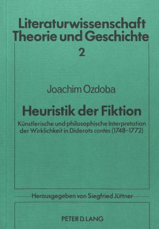 Livre Heuristik der Fiktion Joachim Ozdoba