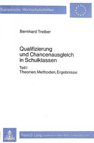 Kniha Qualifizierung und Chancenausgleich in Schulklassen Bernhard Treiber