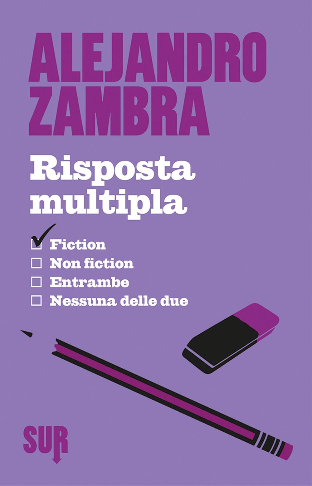 Knjiga Risposta multipla Alejandro Zambra