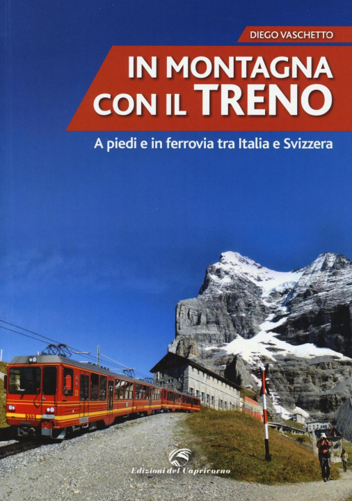 Kniha In montagna con il treno. A piedi e in ferrovia tra Italia e Svizzera Diego Vaschetto